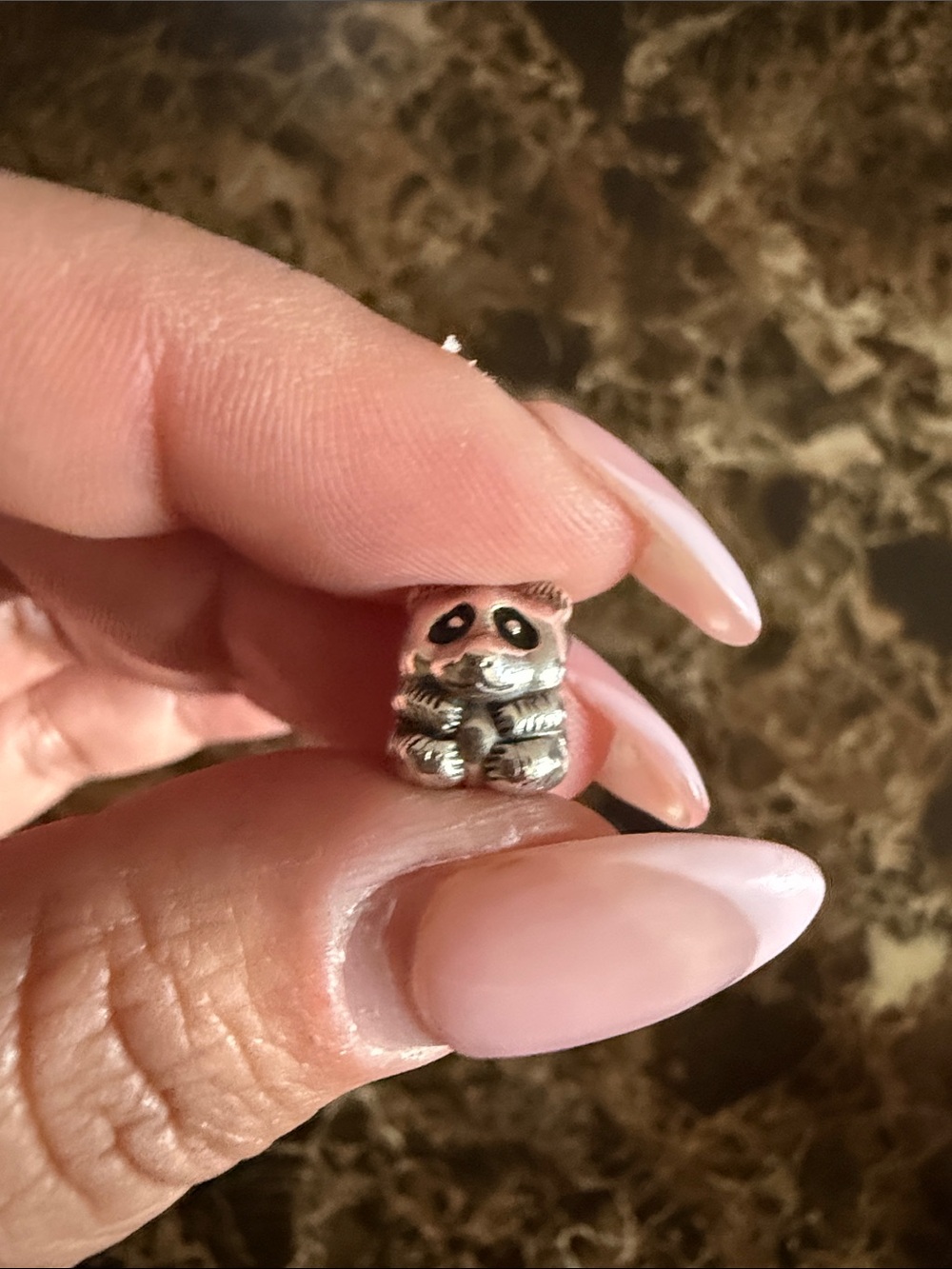 Pandora Silver Panda Charm